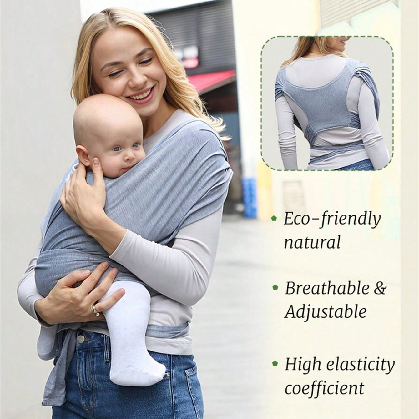 Candle X - Ergonomic Baby Backpack Newborn Sling with