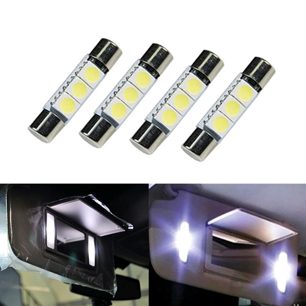 Candle X - 4Pcs Universal HID White 5050 3-SMD