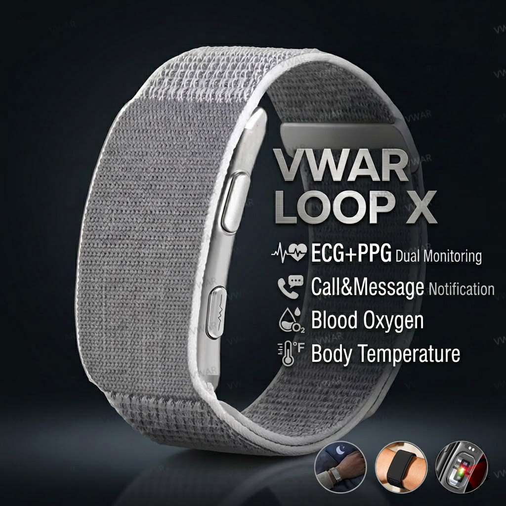 VWAR Loop X ECG Smart Bracelet - огляд і ціна Candle X