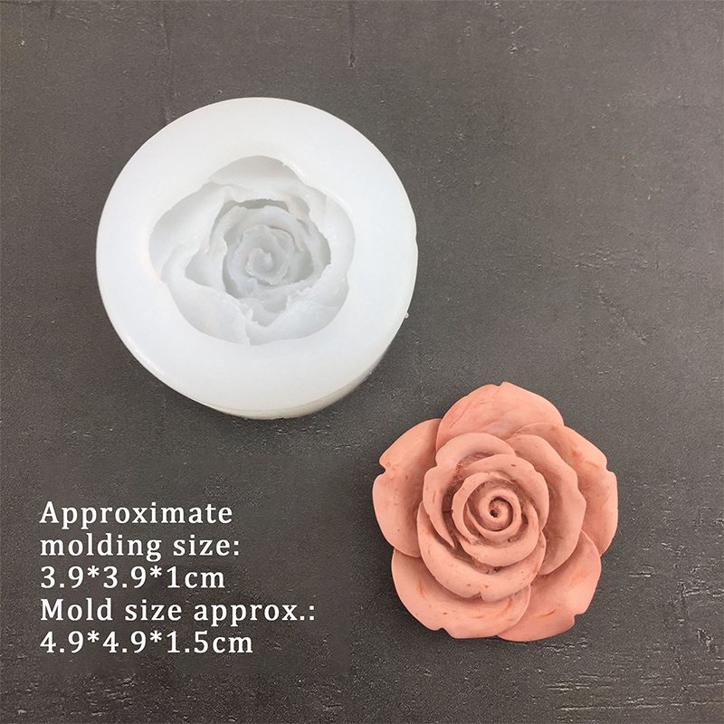 3D Rose Flower Shape Leaf Sili - огляд і ціна Candle Making Tutorial