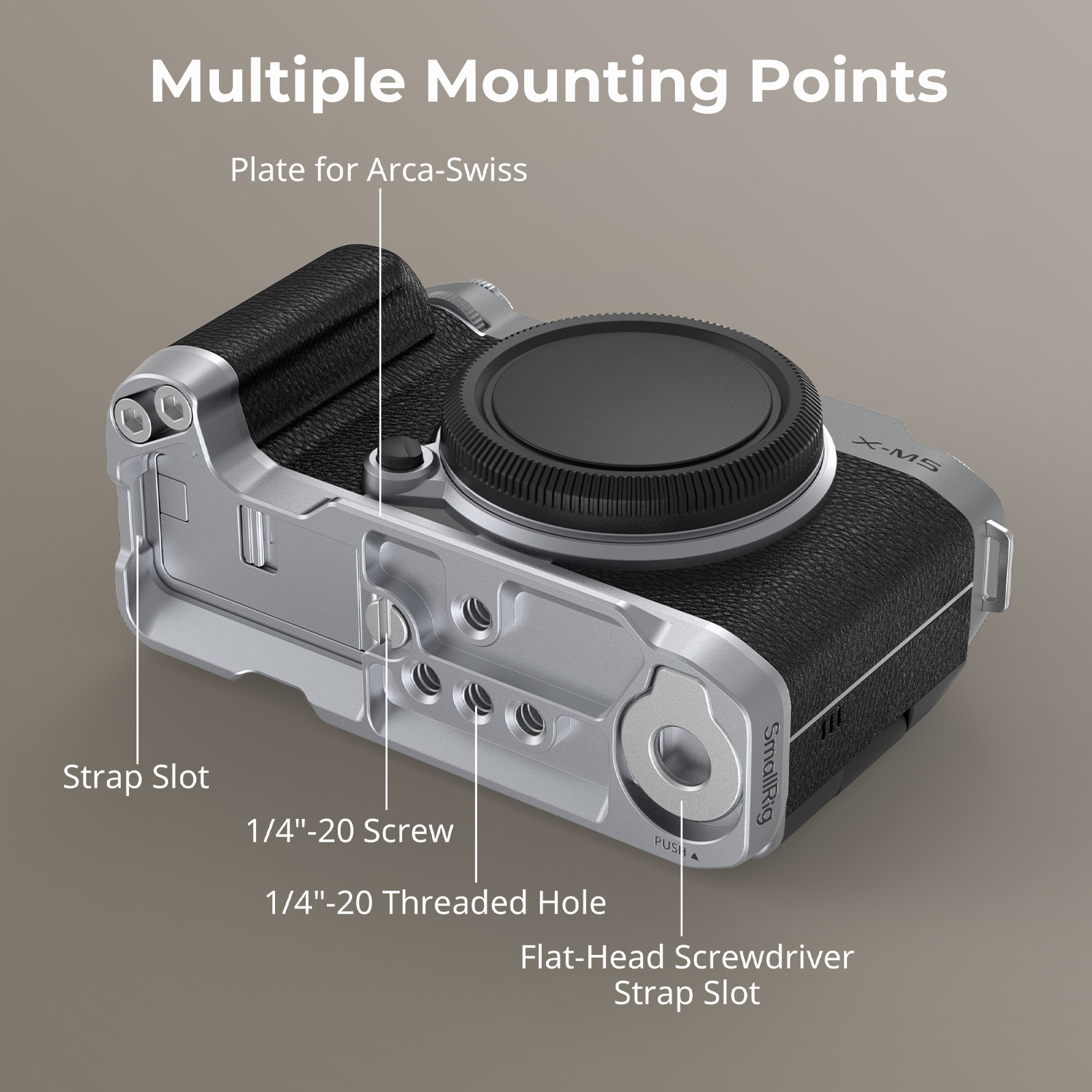 SmallRig L-Shape Mount Plate w - огляд і ціна Candle X