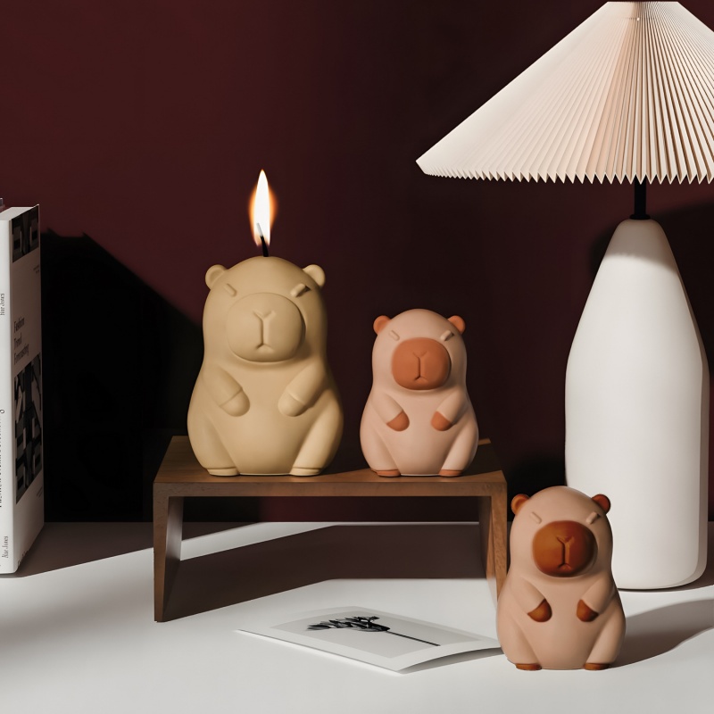 Capybara Pudding Baking Silico - огляд і ціна Candle Making Diy