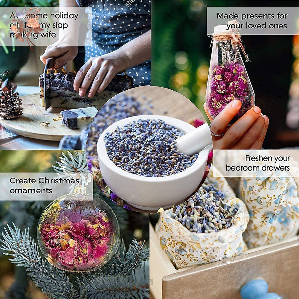 15 Bags Dried Flower Artisan K - огляд і ціна Candle Making Bath