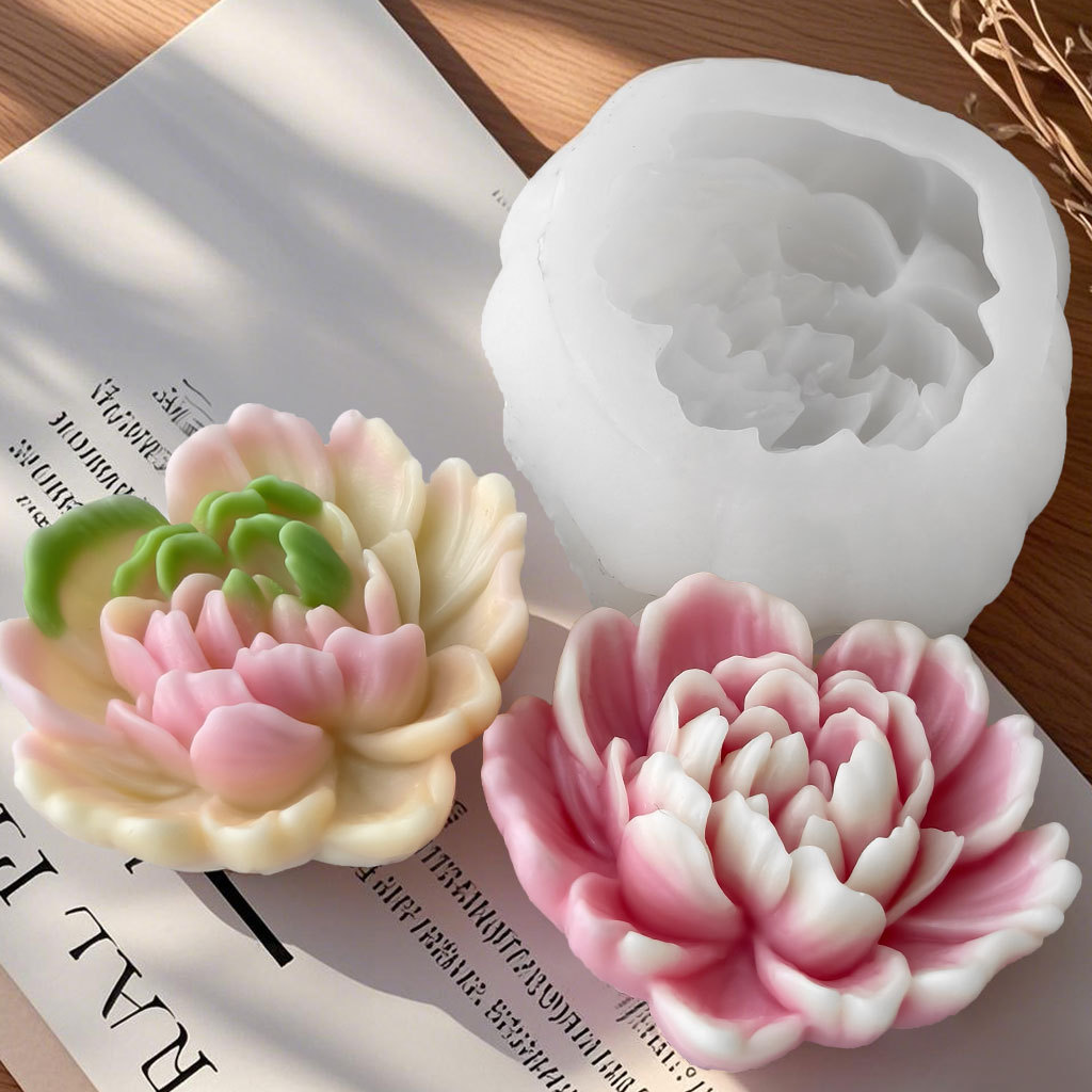 DIY Rose Flowers Silicone Mold - огляд і ціна Candle Making Books For Beginners
