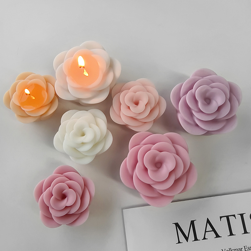 DIY Rose Flowers Silicone Mold - огляд і ціна Candle Making Books For Beginners