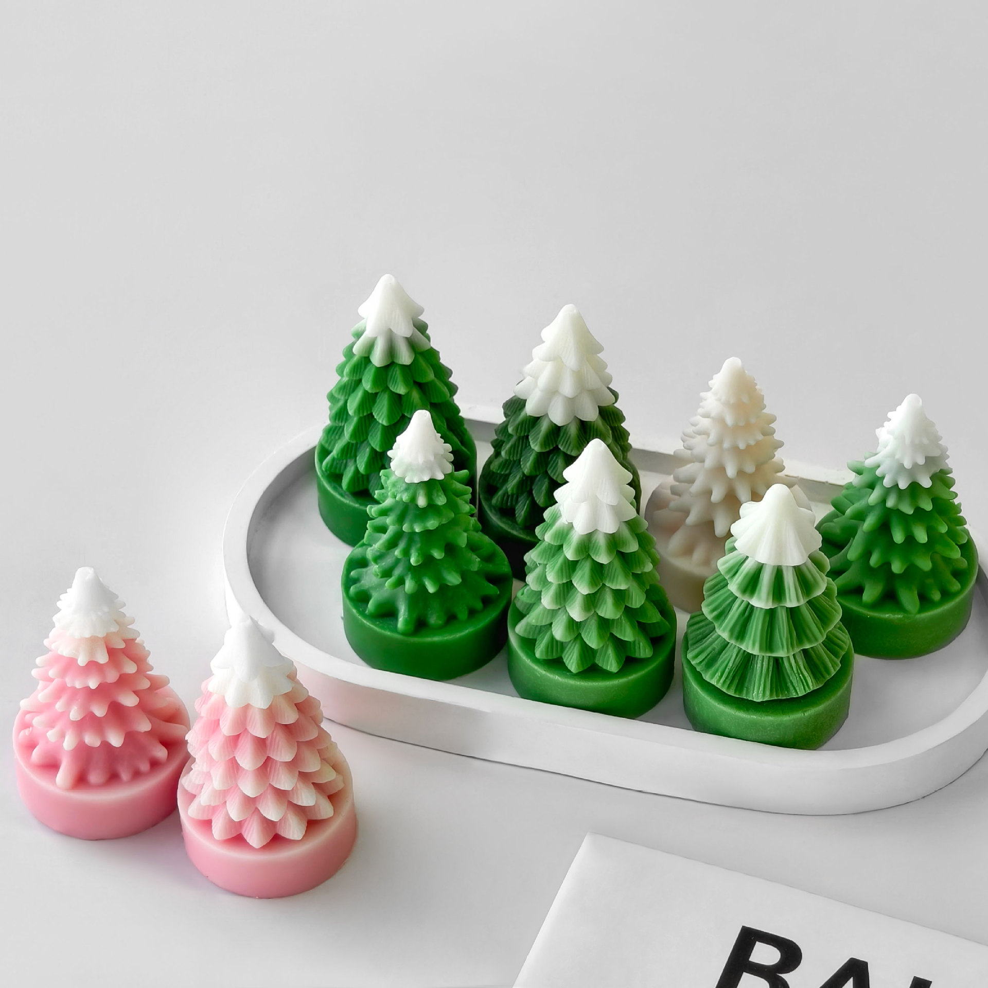 DIY Mini Christmas Tree Silico - огляд і ціна Candle Making Books For Beginners