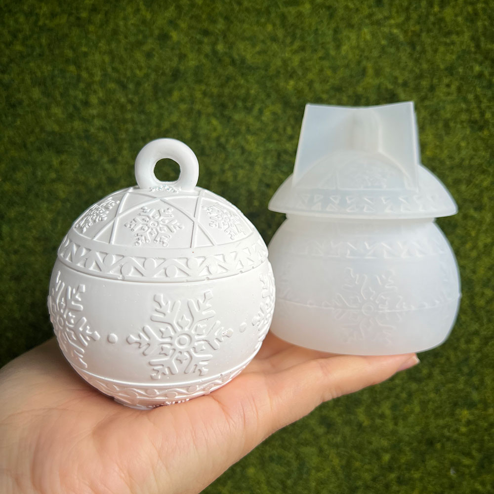 Christmas Round Ball Candle Ja - огляд і ціна Candle Making Kit Xmas