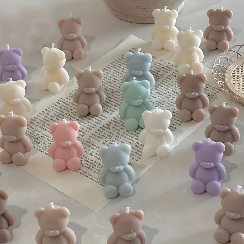 Silicone Bear Mold for Scented - огляд і ціна Candle Making Books For Beginners