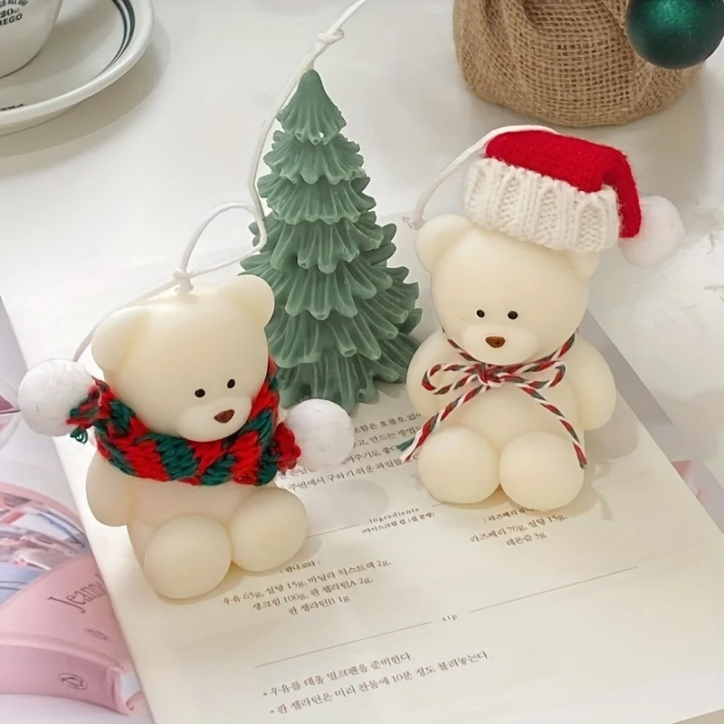 Silicone Bear Mold for Scented - огляд і ціна Candle Making Books For Beginners