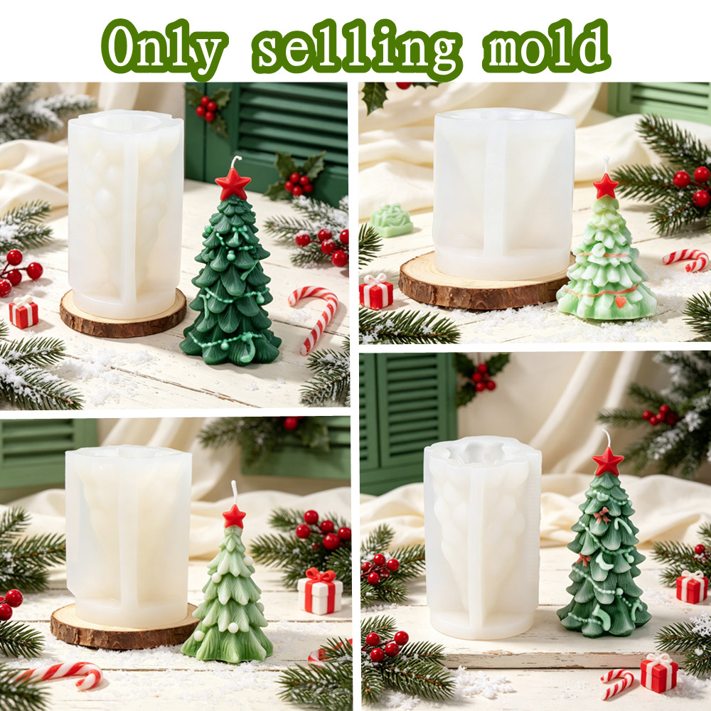 Star Top Christmas Tree Silico - огляд і ціна Xmas Candle Making