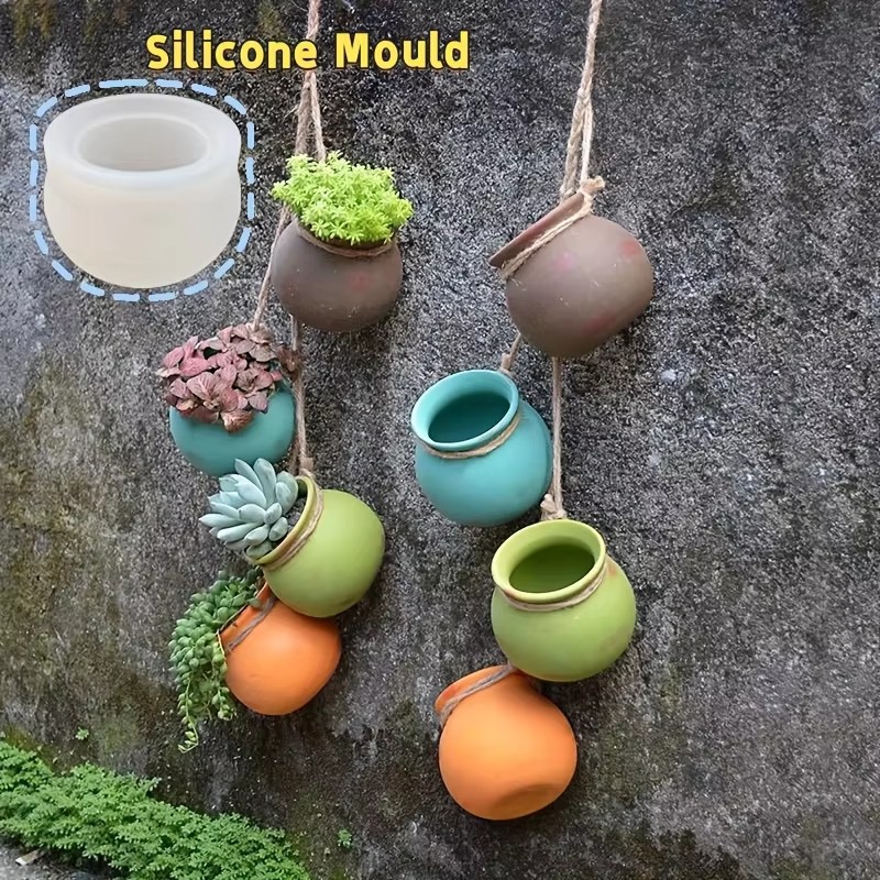 Silicone Flower Pot Molds, Res - огляд і ціна Candle Making Diy