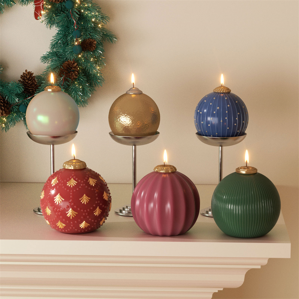 Nicole Christmas Bauble Candle - огляд і ціна Candle Making Books For Beginners