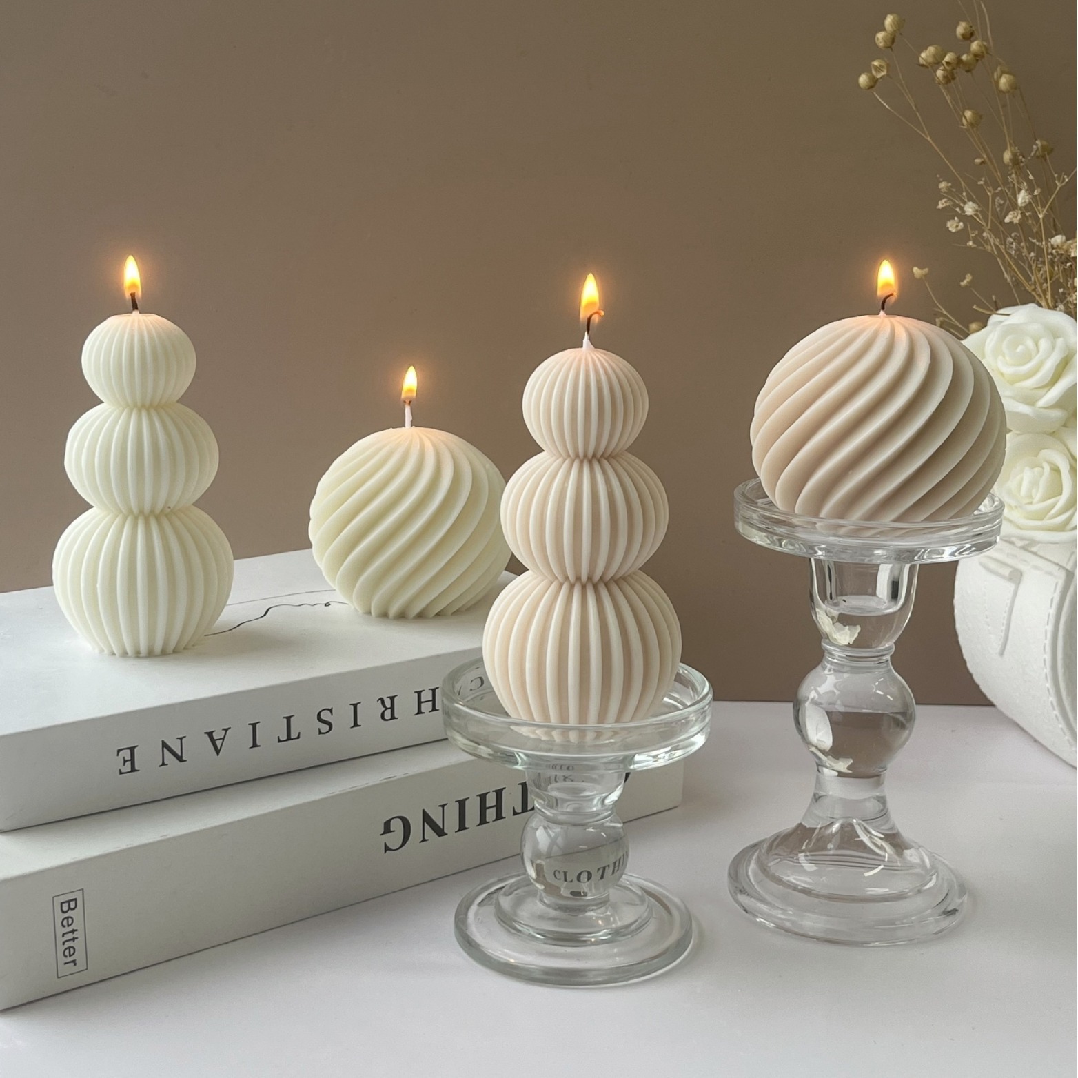 Round Pillar Silicone Candle M - огляд і ціна Candle Making Books For Beginners