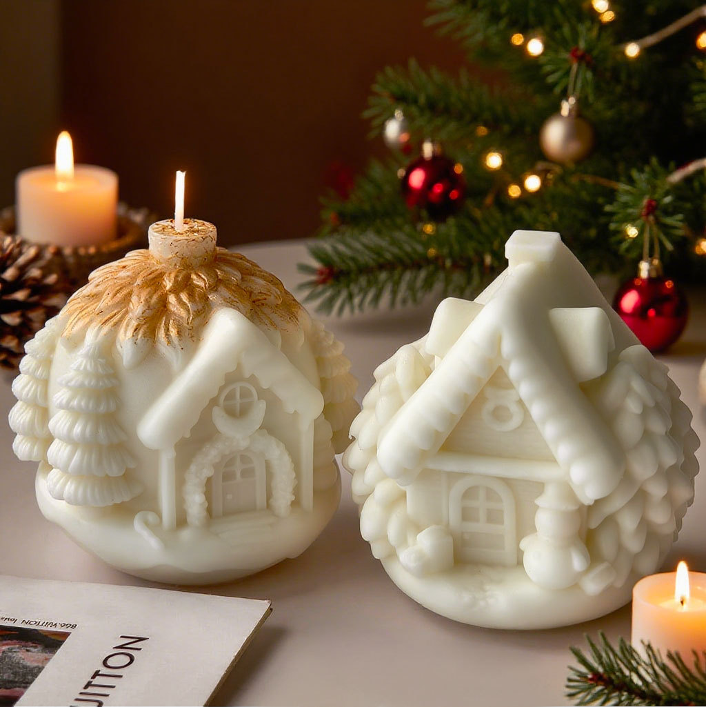 DIY Christmas Tree House Silic - огляд і ціна Candle Making Books For Beginners