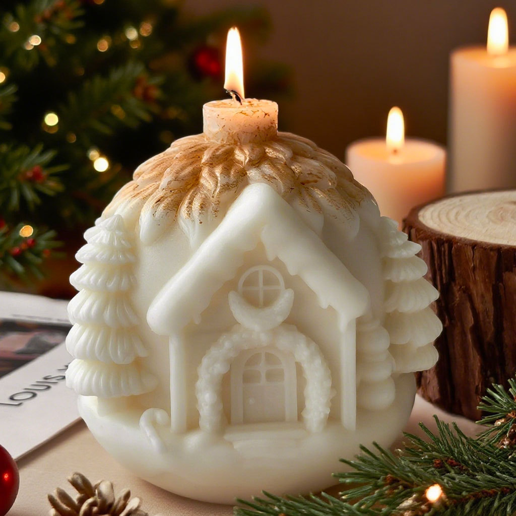 DIY Christmas Tree House Silic - огляд і ціна Candle Making Books For Beginners