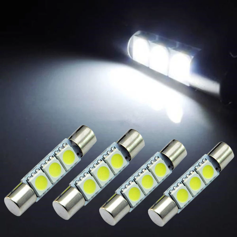 4Pcs Universal HID White 5050  - огляд і ціна Candle X