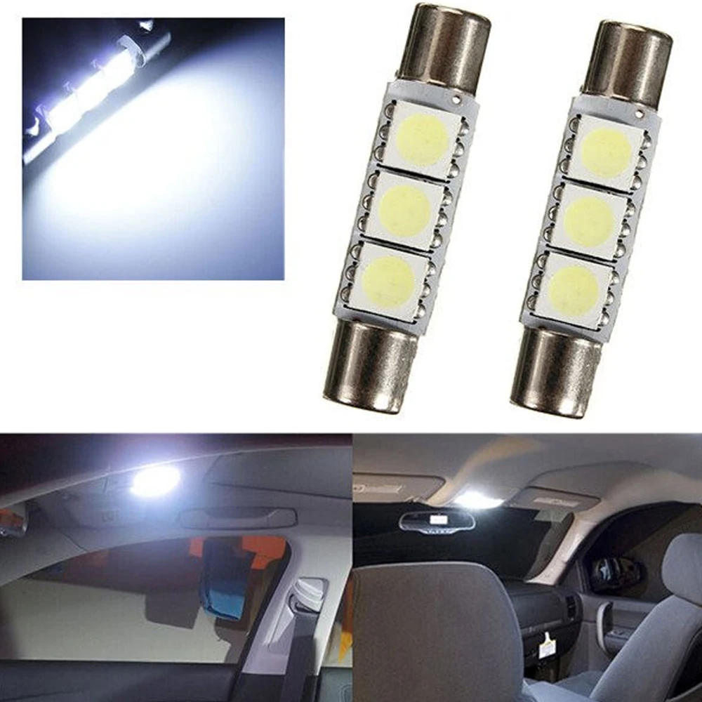 4Pcs Universal HID White 5050  - огляд і ціна Candle X