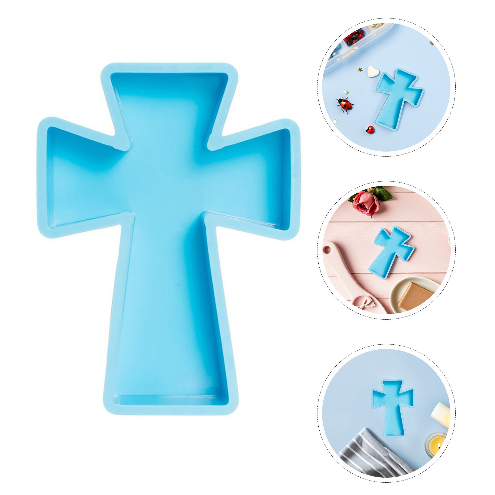 Cross Silicone Mold Silicone C - огляд і ціна Candle Making Diy