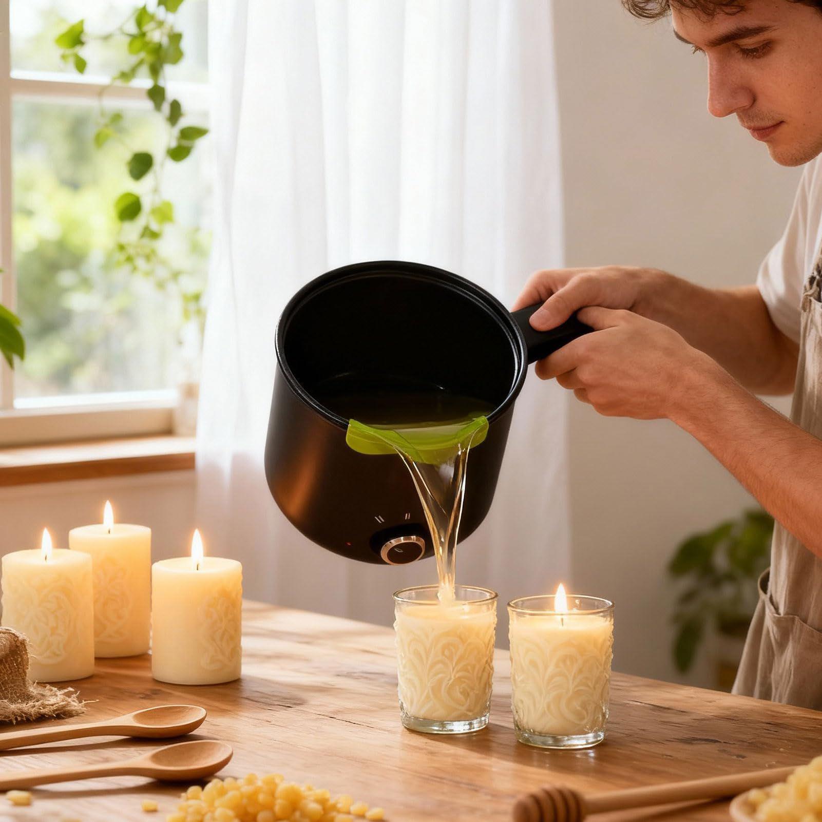 Candle Wax Melting Pot 1.5L La - огляд і ціна Candle Making Diy