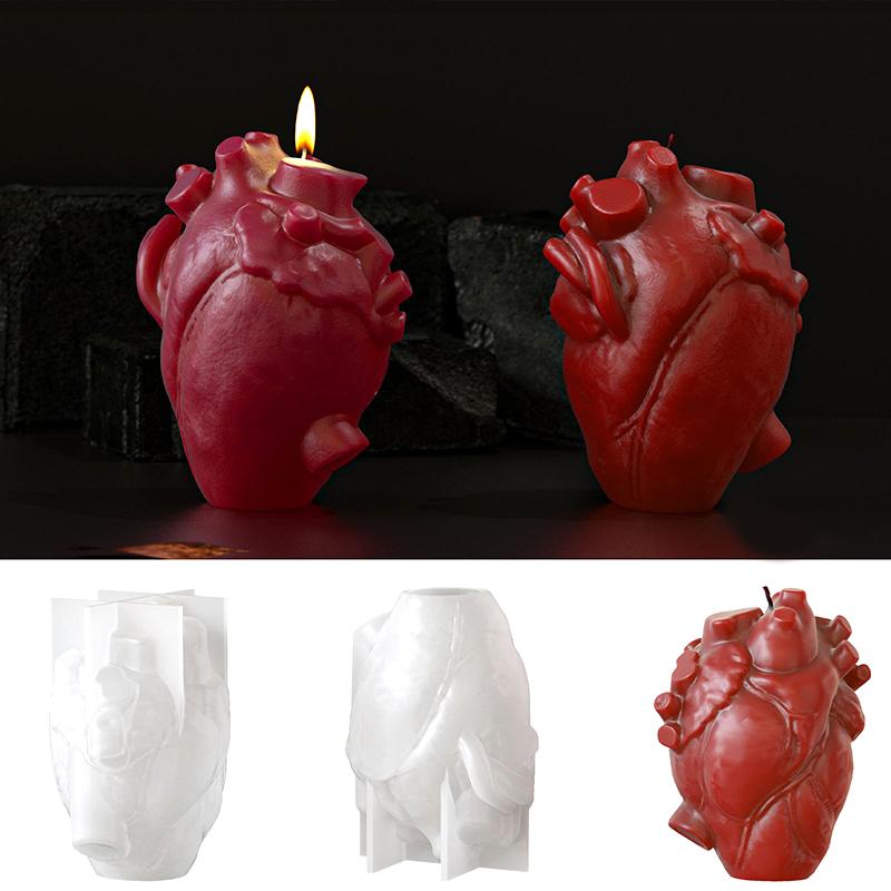 DIY Heart Shaped Candle Silico - огляд і ціна Candle Making Diy