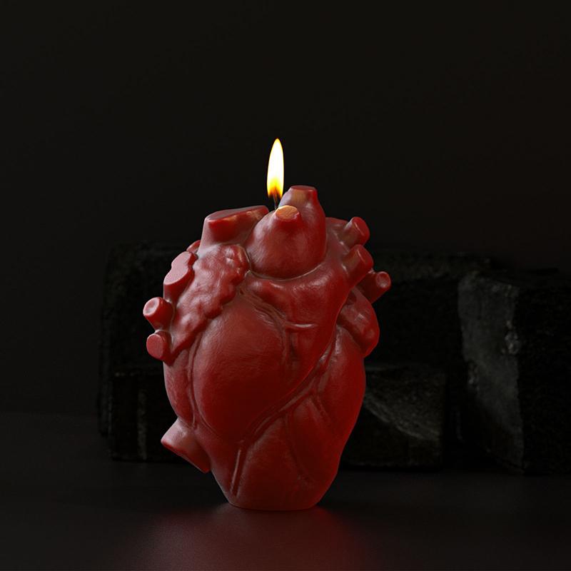 DIY Heart Shaped Candle Silico - огляд і ціна Candle Making Diy