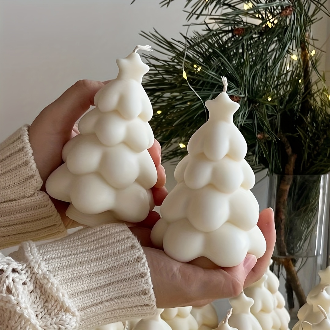 3D Christmas tree candle mold  - огляд і ціна Candle Making Books For Beginners