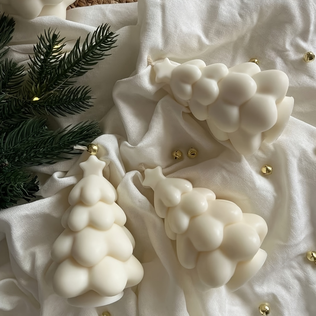 3D Christmas tree candle mold  - огляд і ціна Candle Making Books For Beginners