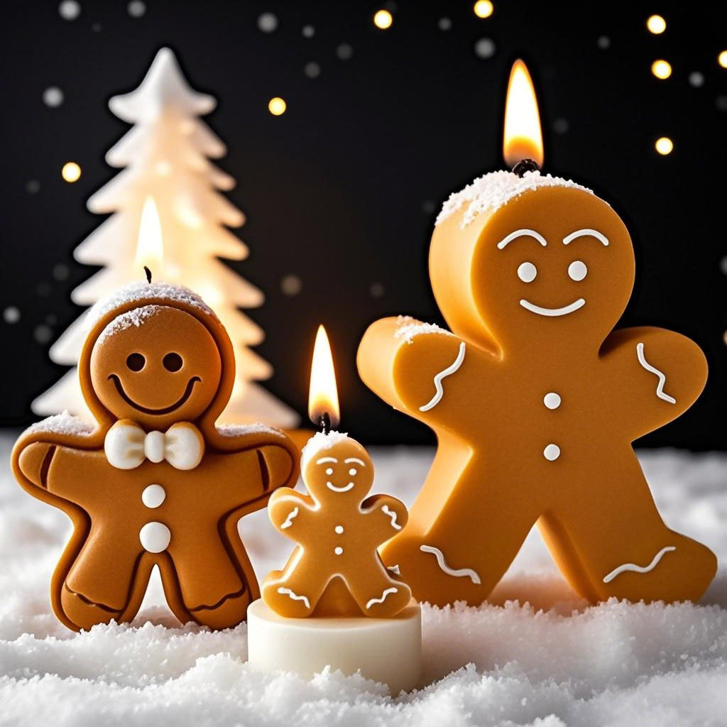 DIY Cartoon Gingerbread Man Si - огляд і ціна Candle Making Books For Beginners