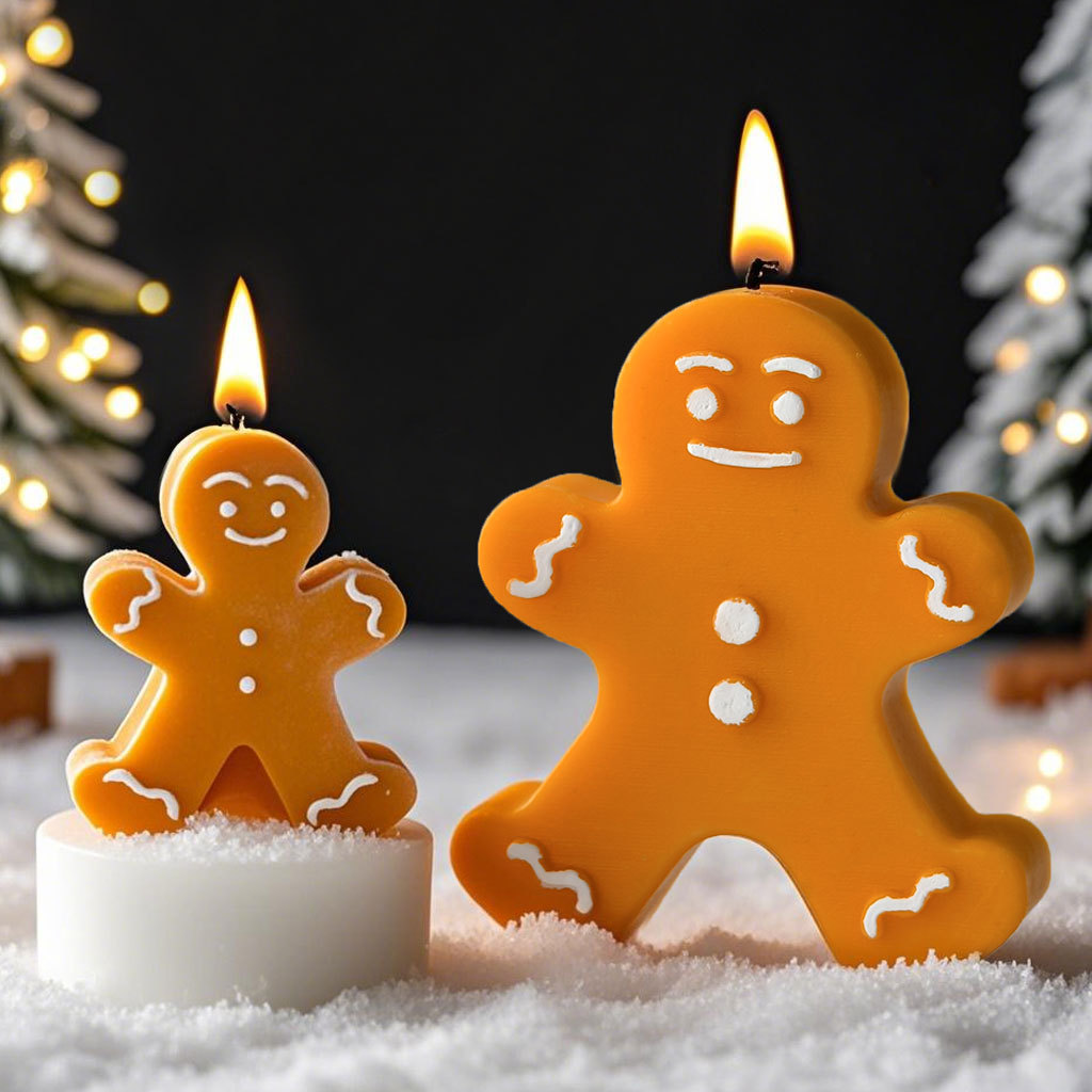 DIY Cartoon Gingerbread Man Si - огляд і ціна Candle Making Books For Beginners