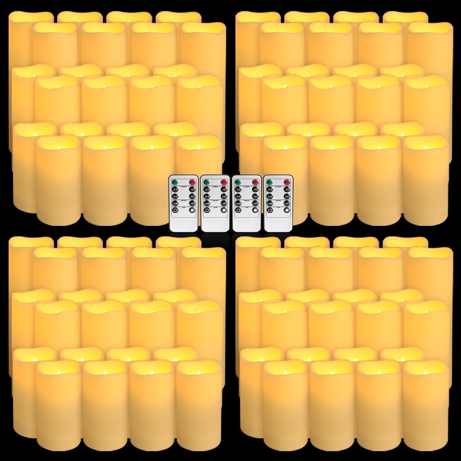 Set of 96 Waterproof Outdoor F - огляд і ціна Candle X