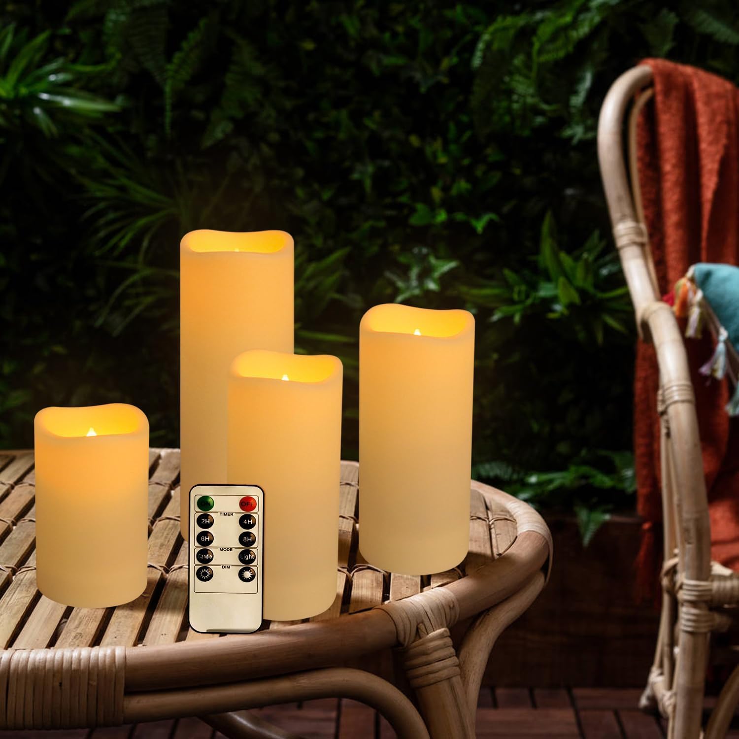Set of 96 Waterproof Outdoor F - огляд і ціна Candle X